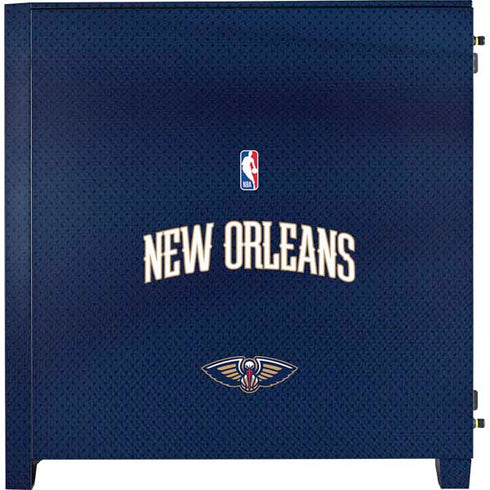 NBA New Orleans Pelicans Jersey Corsair 4000D Tempered Glass Mid-Tower ATX Case Skin